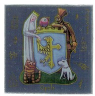 Magnes na lodówkę Opole herb miasta zwierzęta