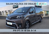 Toyota Proace Verso 2.0 D4-D Long VIP Aut. SalonPL FVat Od Reki Najbogatszy