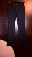 Spodnie damskie jeans, młodzieżowe, dzwony- rozmiar 36/38