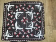 BANDANA PIRACKA CHUSTA KORSARZ CZASZKI PIRAT 55x55cm