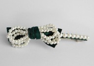 FRANCUSKA SPINKA AUTOMAT DO WŁOSÓW PERŁY KOKARDA