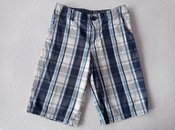 H&M SUPER KRÓTKIE SPODENKI W KRATĘ 9-10 LAT 140