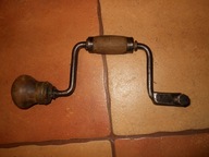 STARA CIEKAWA KUTA WIERTARKA RĘCZNA