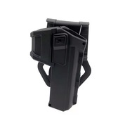 Kabura do pistoletu IPSC Glock 17 gen 1-4 z latarką blokada ROTO Płetwa