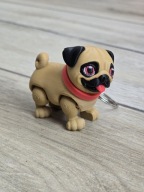 Breloczek Mops 3d - Brelok Druk3d fidget Keychain mixGadzet