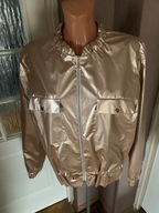 Modern line złota kurtka, ramoneska 40/42, parka