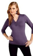103361 Bluzka damska; rękaw 3/4 XXL 46 VIOLA