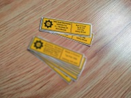 Fiat 126p 126el [94-00] - naklejka na lewarek