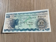 Rwanda - Burundi - 100 franków - 1960 - bardzo rzadki