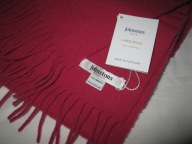 JOHNSTONS szal 100% LAMBSWOOL fuksja (NOWY z metką)