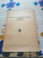 Opole 1945-1964 Opolska kronika 20 lecia