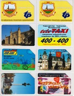 Zestaw 11 Karty używane 8 szt. w stanie dobrym