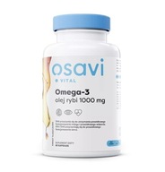 OSAVI Omega-3 Molecularly Distilled 1000 mg 60 kapsułek