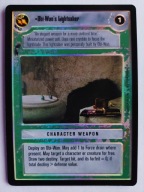 Obi-Wan's Lightsaber FOIL STAR WARS CCG