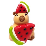 KAPIBARA Z ARBUZEM Z MODELINY