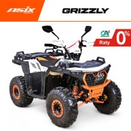 QUAD 125 ASIX GRIZZLY ŚWIATŁA LED GNIAZDO USB LICZNIK TRANSPORT +GRATISY