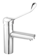 Bateria umywalkowa stojąca Ferro Fiesta Medico srebrny