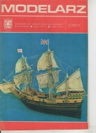 Modelarz 2/1977 Su-7, Mayflower, samochód pancerny BA-64