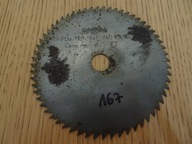 Piła tarczowa do drewna, piła do krajzegi, Globus, 125X16X1,0/60z (167)