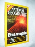 NATIONAL GEOGRAPHIC - 2(29)/2002 - ETNA W OGNIU + MAPA EUROPY