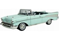 CHEVROLET Bel Air Convertible light green 1957 1/18 MOTORMAX