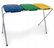 KOSZ STOJAK NA WORKI DO SEGREGACJI ŚMIECI 360L