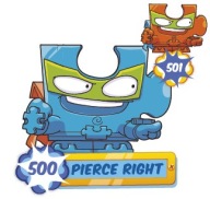 SUPER ZINGS seria 7 501 Pierce Right brązowy