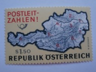 Austria - kody pocztowe - Mi. 1201 **