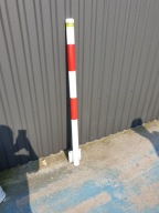 Słupek parkingowy blokujący 1,3m przykręcany