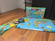 Leap Frog mapa z interaktywnym długopisem zestaw interaktywnych książeczek