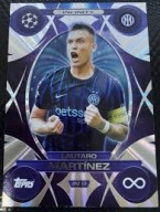 TOPPS MATCH ATTAX UCL 2025/26 2026 INFINITY IN 9 LAUTARO MARTINEZ INTER