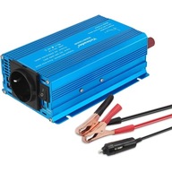 Yinleader Falownik sinusoidalny 600W/1200W,24V 230 V 1 gniazdo 2xUSB A254
