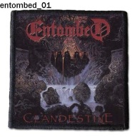 Naszywka ENTOMBED "Clandestine"