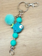 Brelok do kluczy Rybka Ryba zawieszka 6423 Oliwia Kurowska, Kuba Kurowski