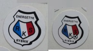 ENERGETYK RYBNIK RKS KLUB SPORTOWY PIŁKA NOŻNA NAKLEJKA WLEPKA PRL