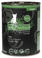 Mokra karma Catz Finefood Purrrr N.115 Kaczka 400g