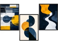Plakat Zestaw 30x40, 3 sztuki, plakaty, postery, MODERN ART #2