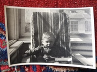 Polska chłopczyk dziecko 40/50te (204b)