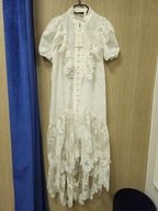 Sukienka biała M/L koronka haft !!!