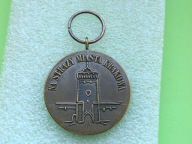 Oryg MEDAL - NA STRAŻY MIASTA KRAKOWA - STRAŻY MIEJSKIEJ MIASTA KRAKOWA