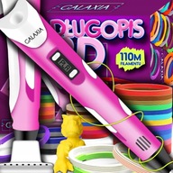 Długopis 3D DŁUGOPIS 3D i darmowe wkłady 110 METRÓW, Mega prezent