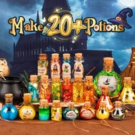 MAGICZNY ZESTAW MIKSTUR 20+ EKSPERYMENTÓW DO ROBIENIA ELIKSIRÓW ZABAWA