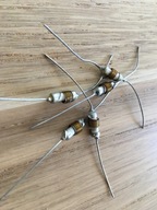 2x Rezystor drutowy 0,39 Ohm, manganin