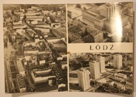 ŁÓDŹ. Fragment miasta. Teatr Wielki. Osiedle mieszkaniowe Nowe Rokicie