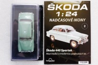SKODA 440 SPARTAK Škoda nadčasové ikony nr 2 DeAgostini 1:24 Kultowe PRL