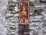 Stary Polski Gobelin_Kilim_Sumak_WEŁNA CEPELIA_RĘKODZIEŁO