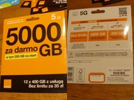 Starter z sieci ORANGE numer 513-199-450 5G LTE