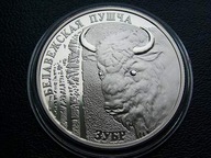 BIAŁORUŚ 1 RUBEL 2001 ŻUBR / ŻUBR