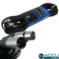 AccuCable Kabel Mikrofonowy AC-PRO-XMXF 20 m XLR przewód dmx 20m