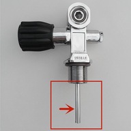 Rurka zanurzeniowa zaworu zbiornika Premium, trzpień zaworu nurkowego